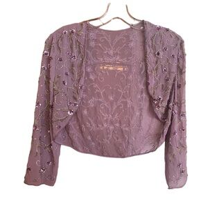 Jovani Sequin Jacket